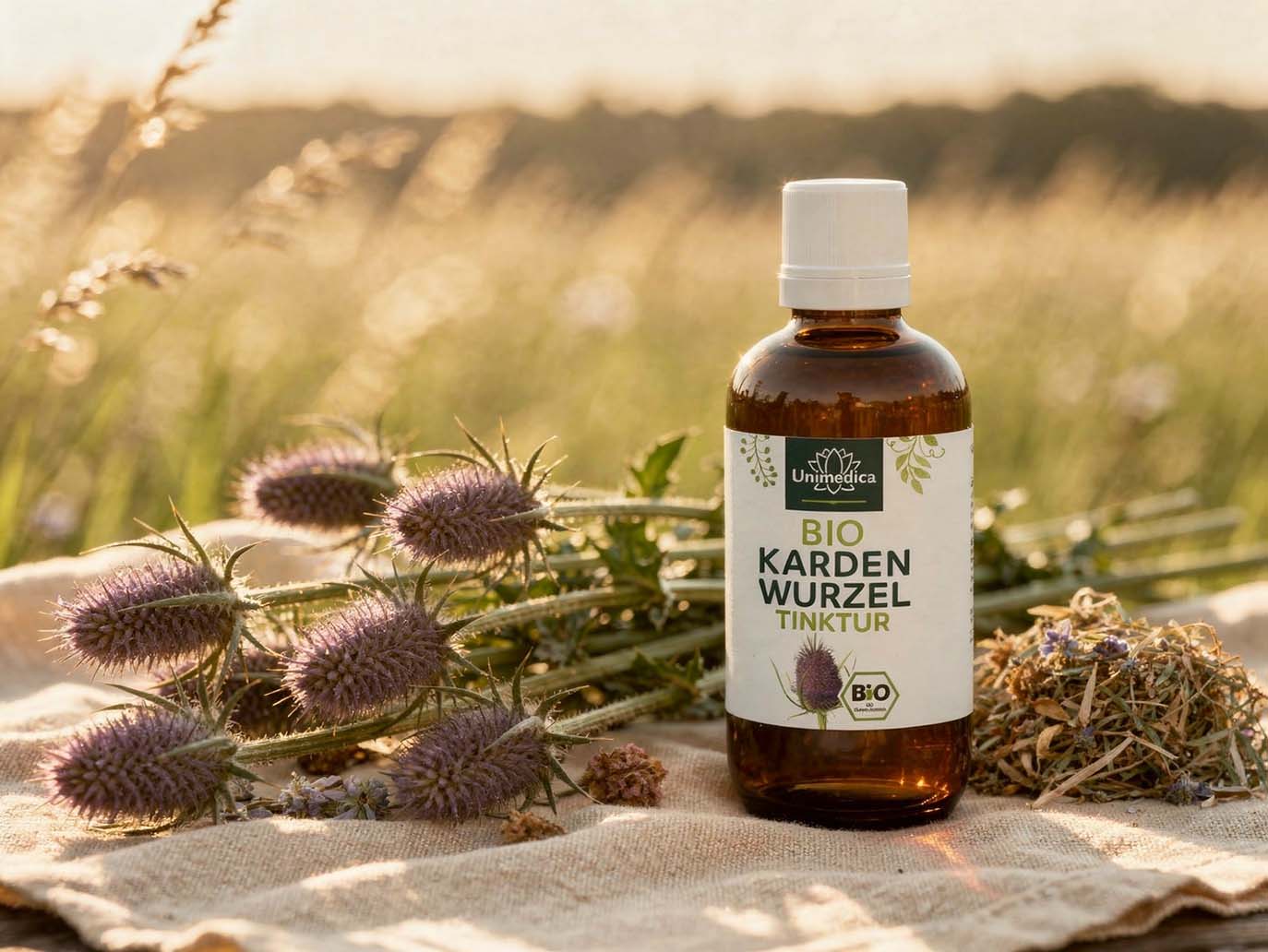 Bio Kardenwurzel Tinktur - 30 ml - von Unimedica